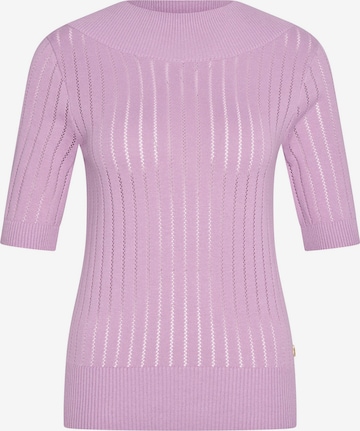 4funkyflavours - Pullover 'Merry Go Round' em roxo: frente