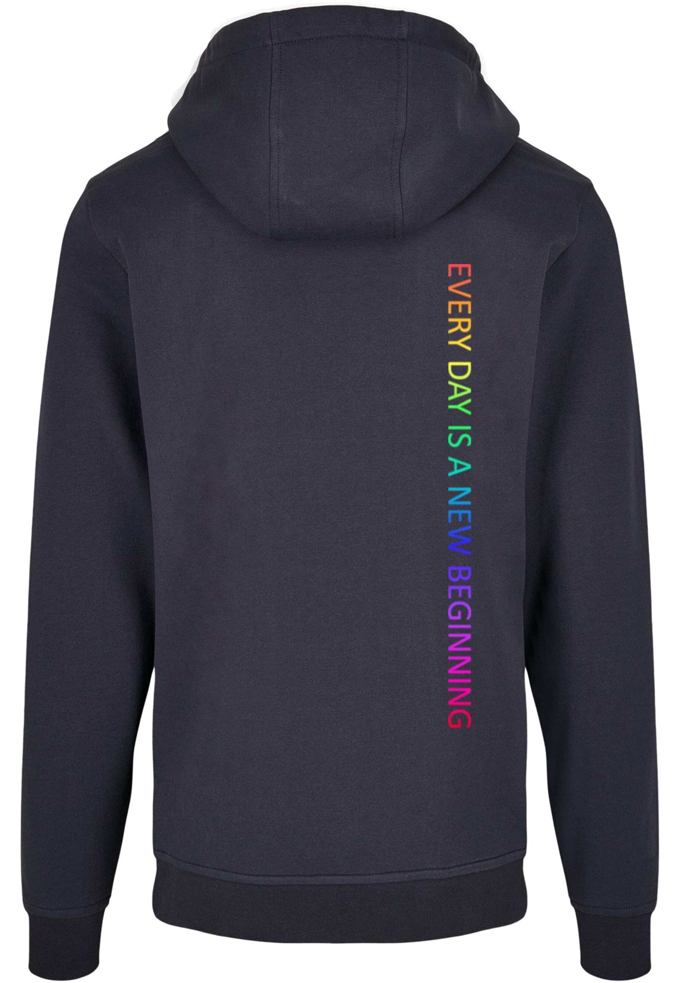 Merchcode Sweatshirt 'Hope Rainbow' in Blue