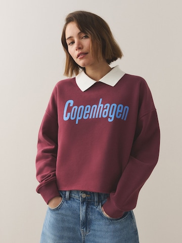 Felpa di Next in rosso: frontale