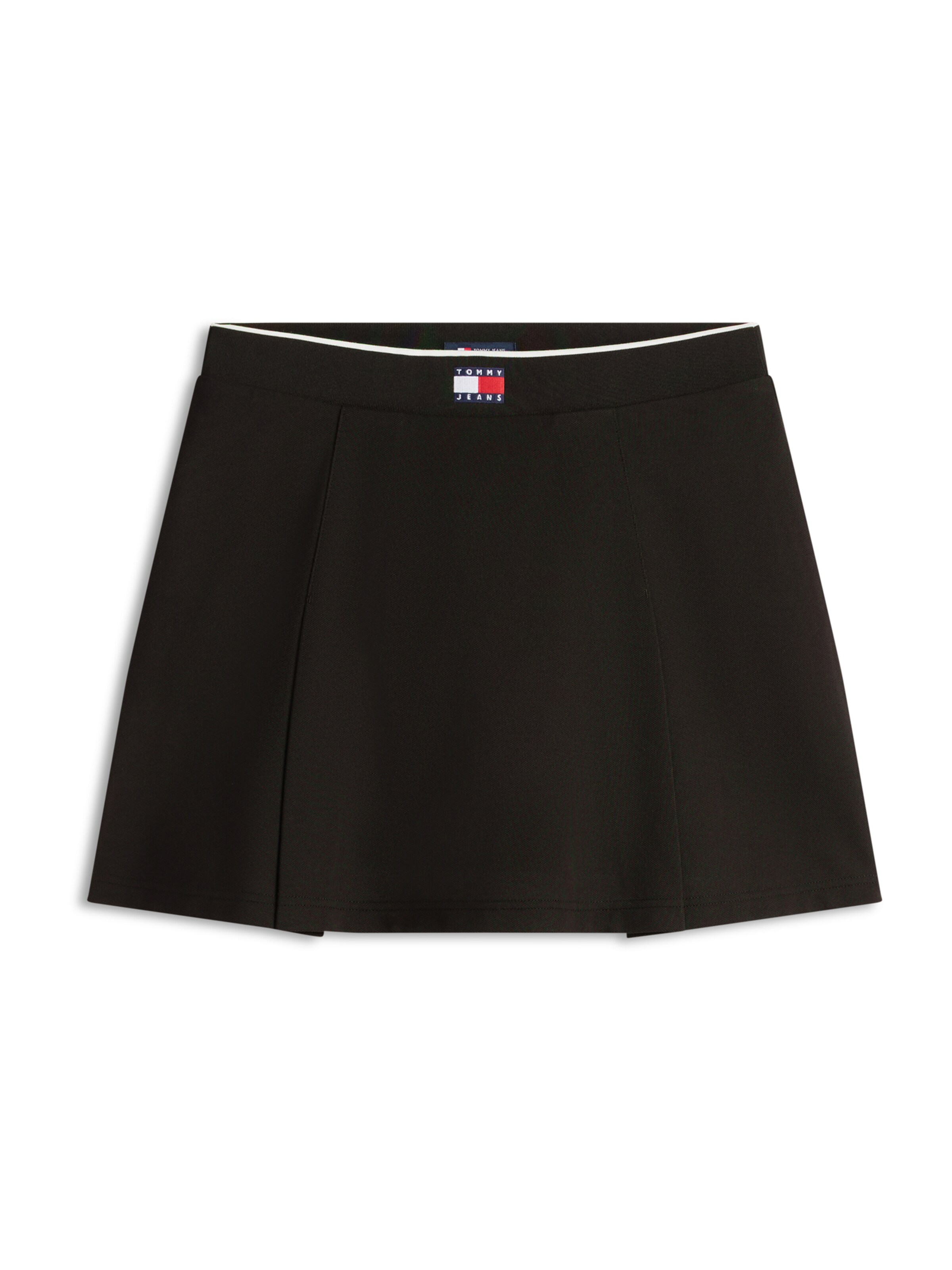 Tommy Jeans Φούστα σε μαύρο: μπροστά