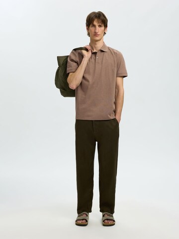 SELECTED Shirt in Brown