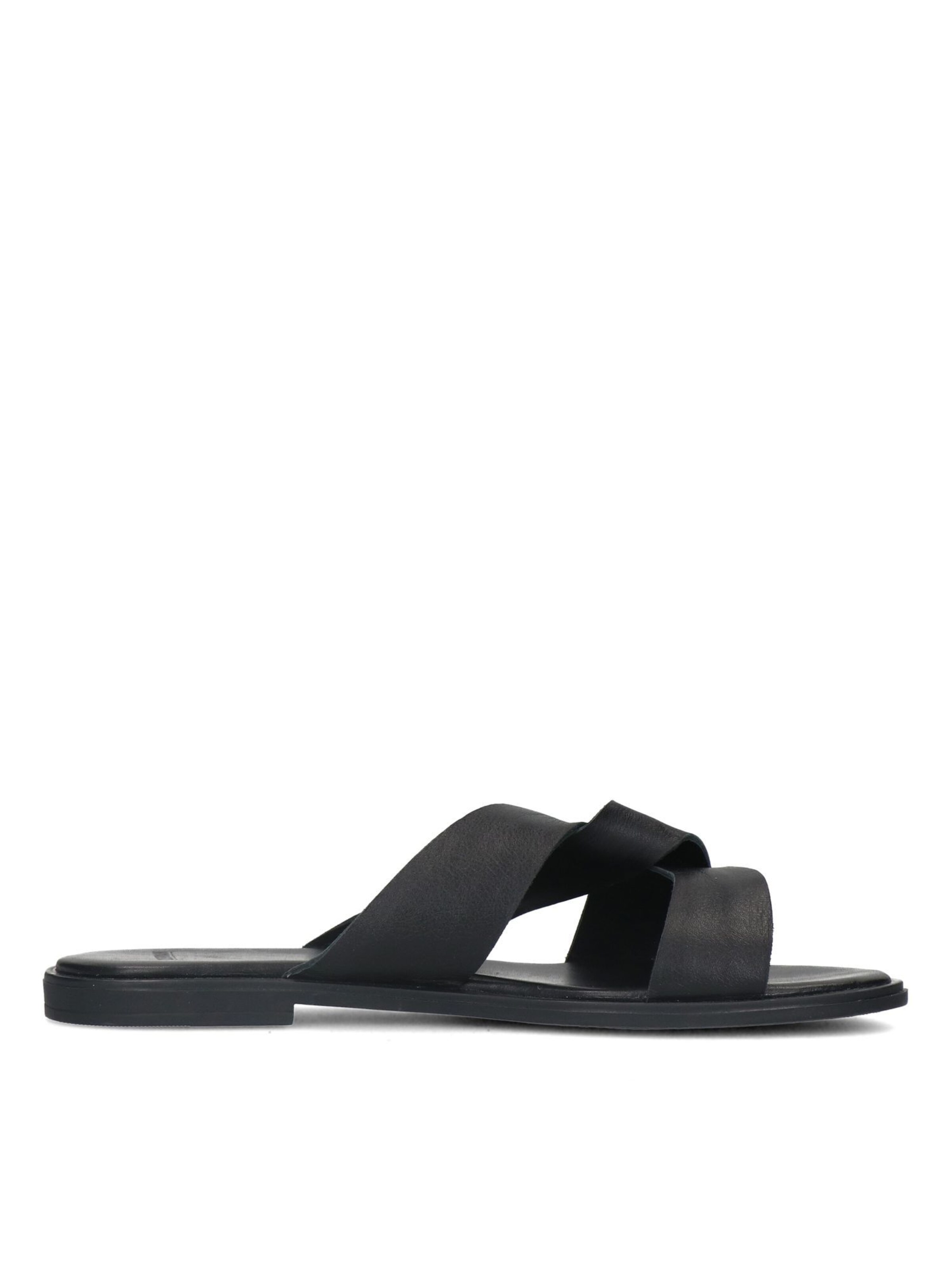 MANFIELD Mules in Black