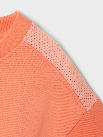 NAME IT Sweatshirt 'NONNA' in Orange