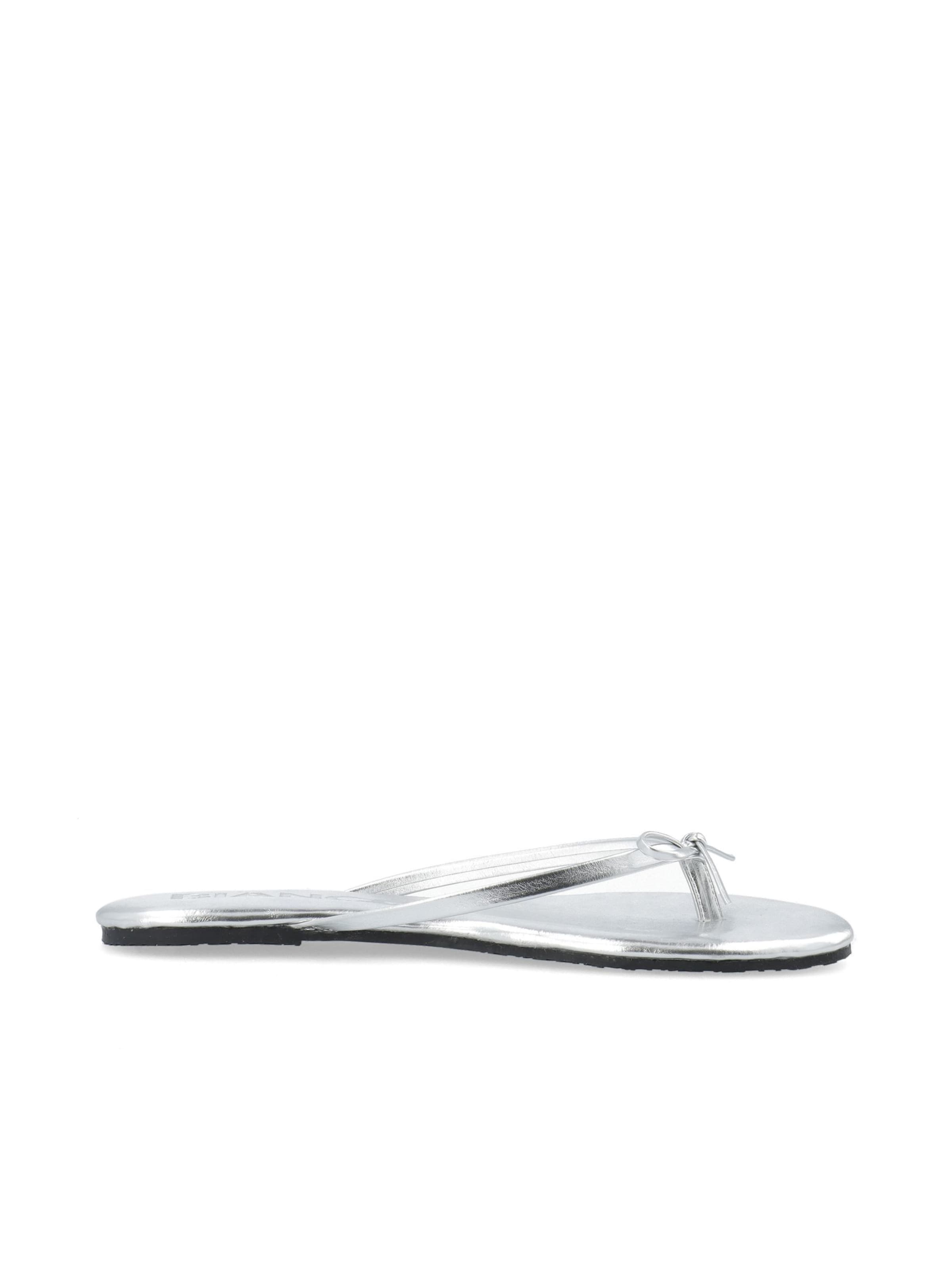 Bianco Teenslipper 'Mexico' in Zilver