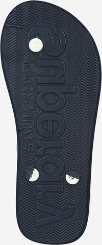 Flip-flops de la Superdry pe albastru