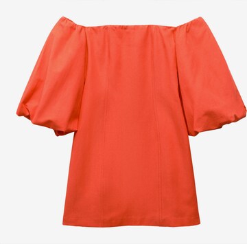 Robe 'Tulipa' MANGO en orange : devant