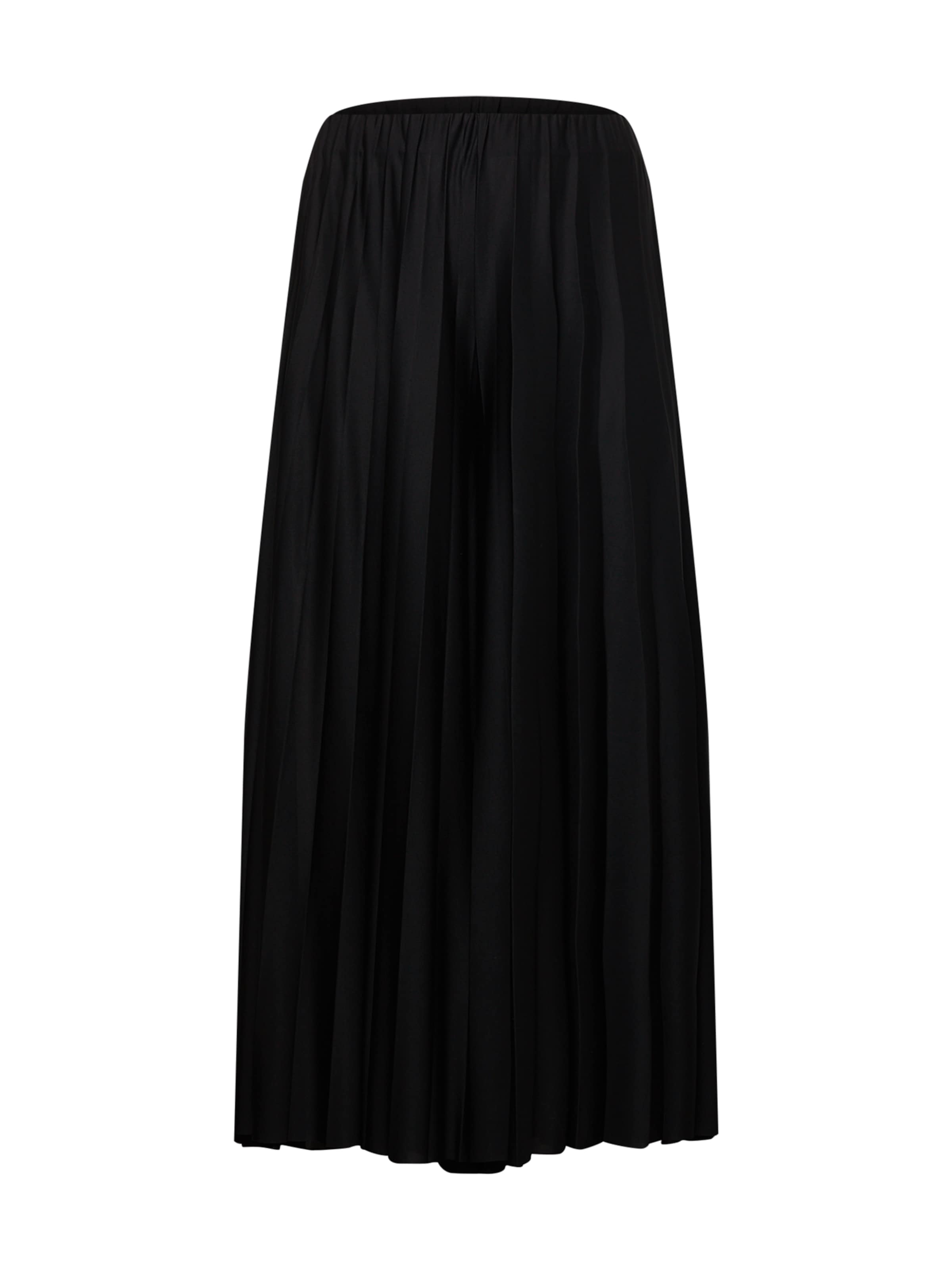 Guido Maria Kretschmer Curvy Wide leg Pants &#x27;Samantha&#x27; in Black: front