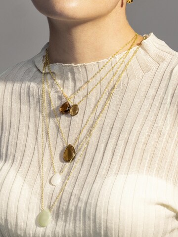 Luxenter Ketting 'Abelia' in Groen