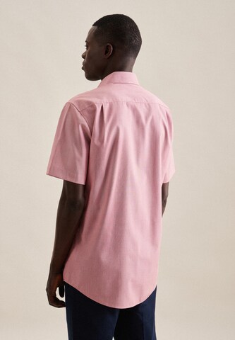 SEIDENSTICKER Regular fit Business shirt in Red
