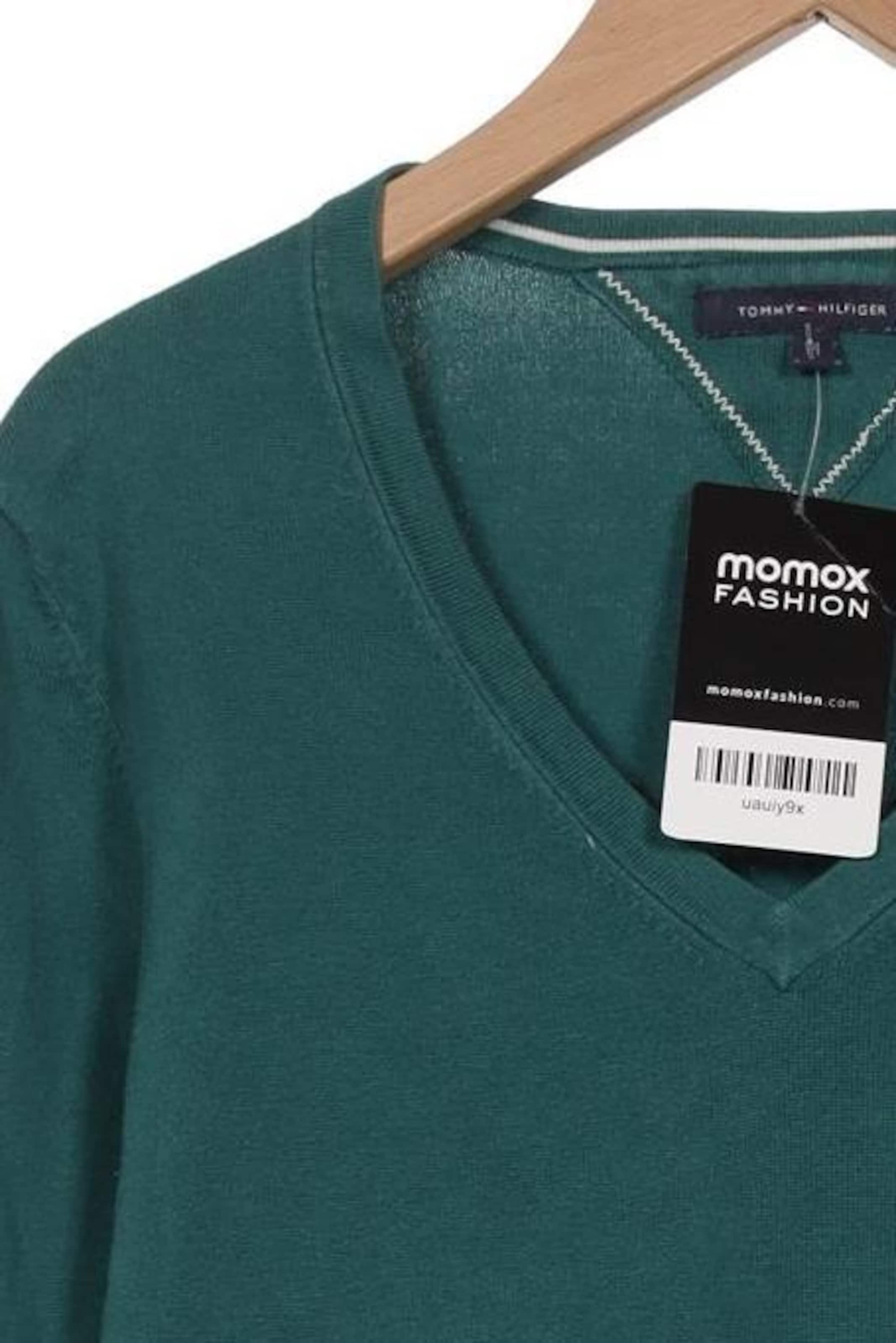 TOMMY HILFIGER Pullover M in Grün