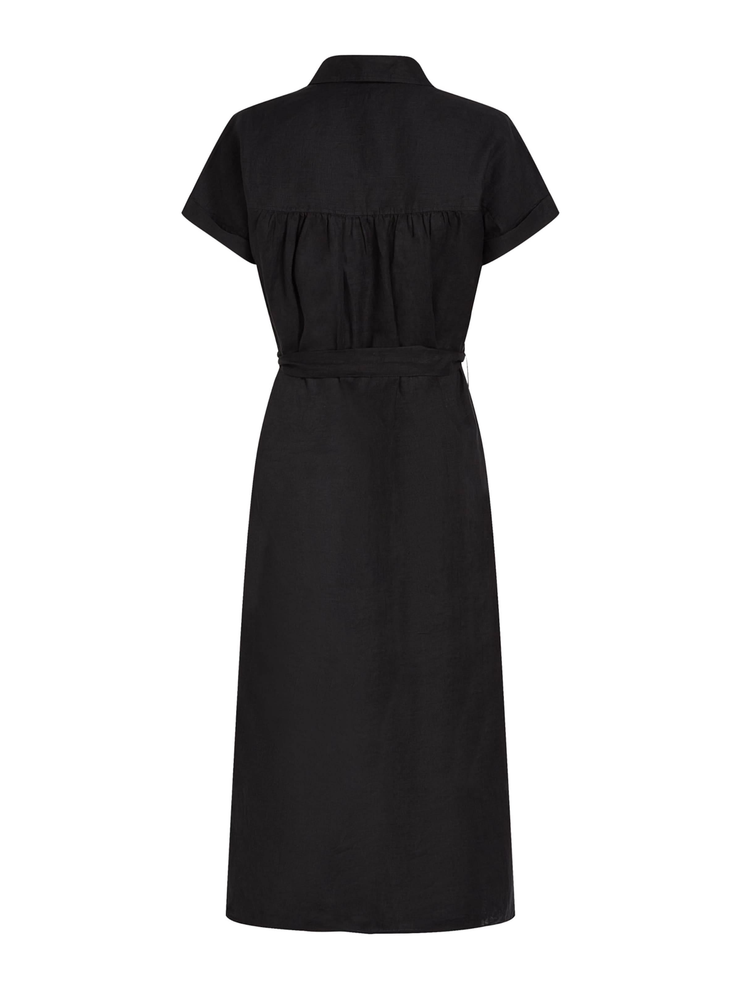 Rochie tip bluză 'ESS' de la TOMMY HILFIGER pe negru