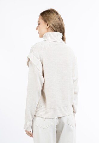 DreiMaster Vintage Sweater 'Naemi' in White