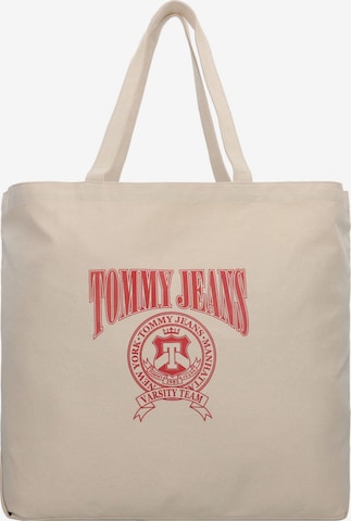 Shopper di Tommy Jeans in beige: frontale