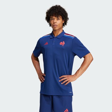 Maillot 'France Rugby Home Supporter' ADIDAS PERFORMANCE en bleu : devant
