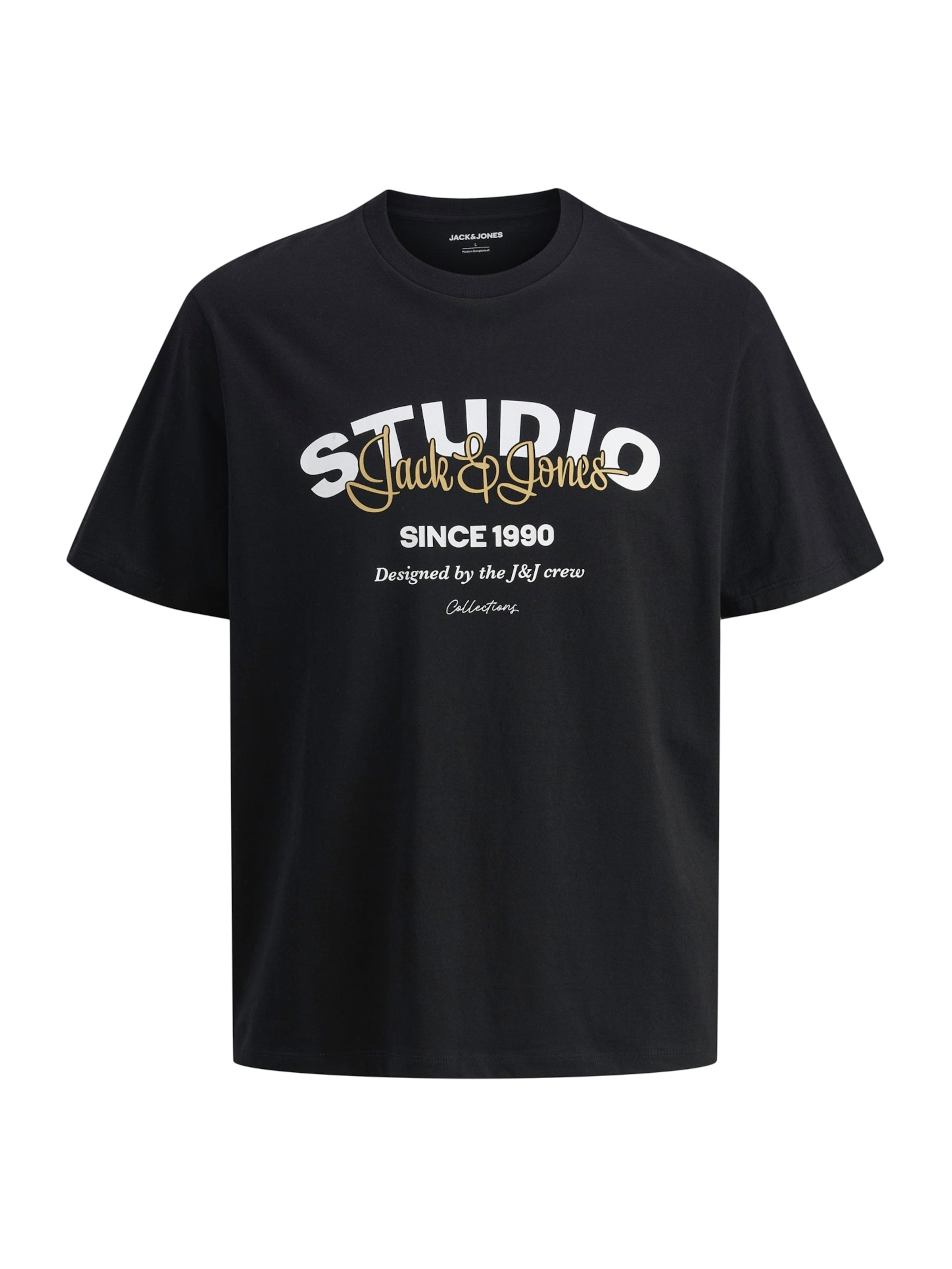 JACK & JONES Μπλουζάκι 'JJYuki' σε μαύρο: μπροστά