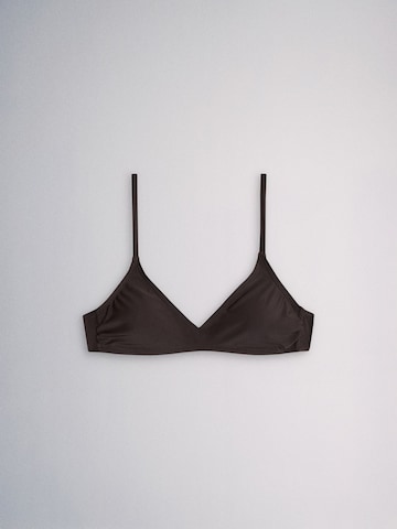 The Set Triangel Bikinitop in Beige