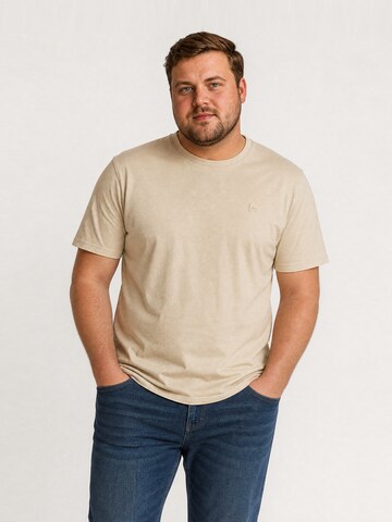 LERROS Shirt in Beige: voorkant