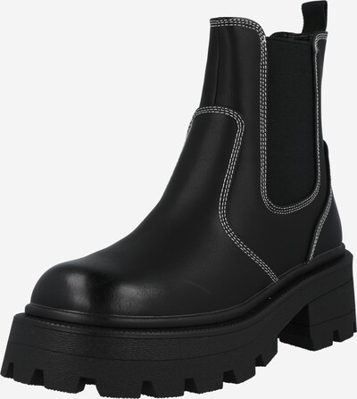 ONLY Chelsea Boots 'Banyu' in Black / White, Item view