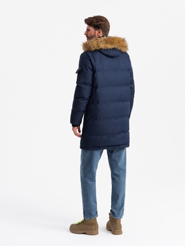 Ombre Winter jacket in Blue