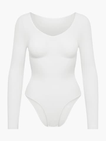 creamy Shapingbody in Weiß: Vorderseite