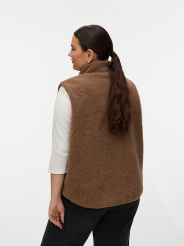 Vero Moda Curve Bodywarmer 'VMJosefine' in Bruin