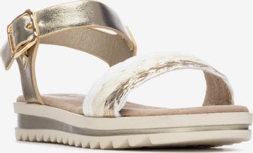 Xti - Sandalias en oro: frente