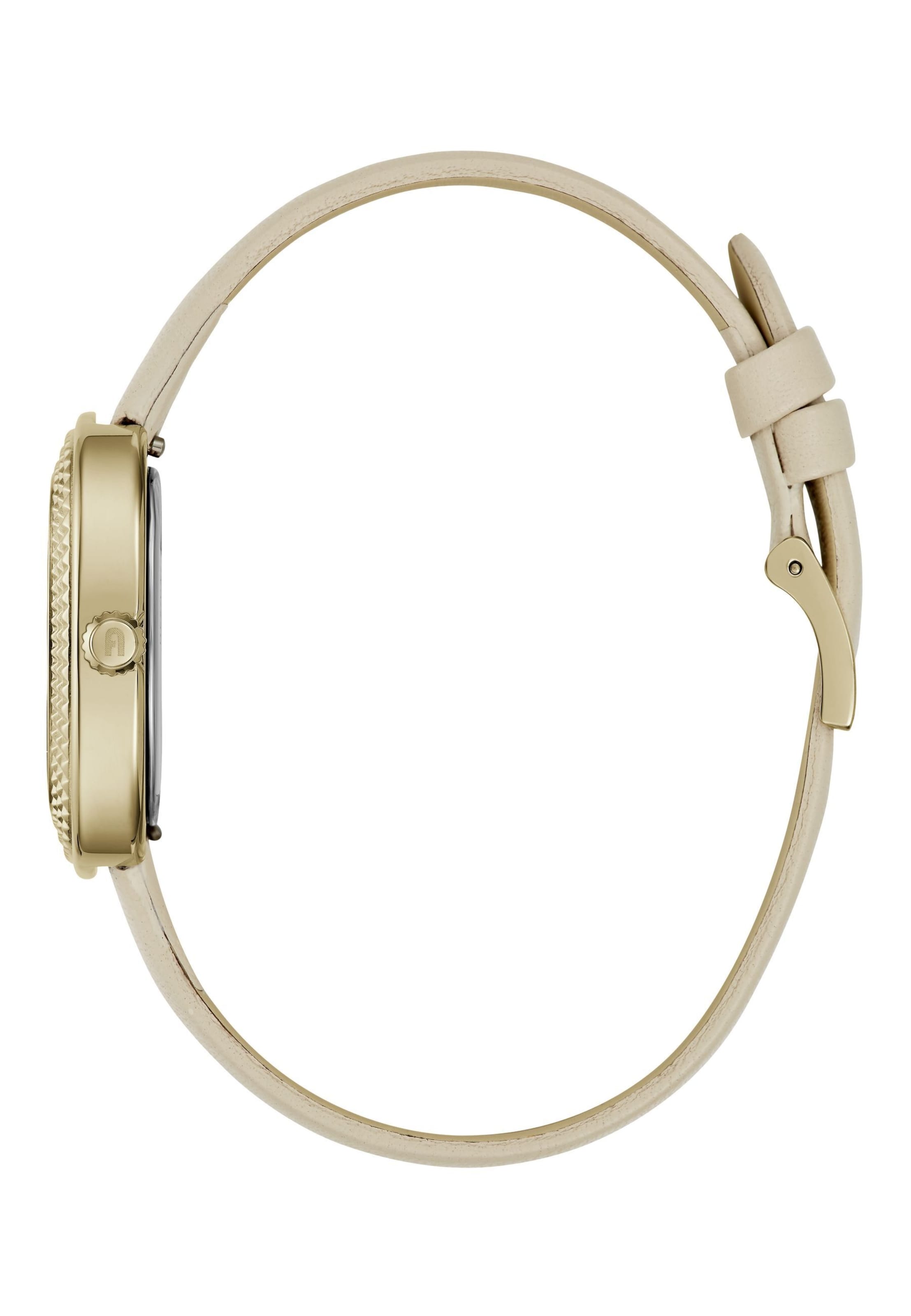 FURLA Analogt ur i beige