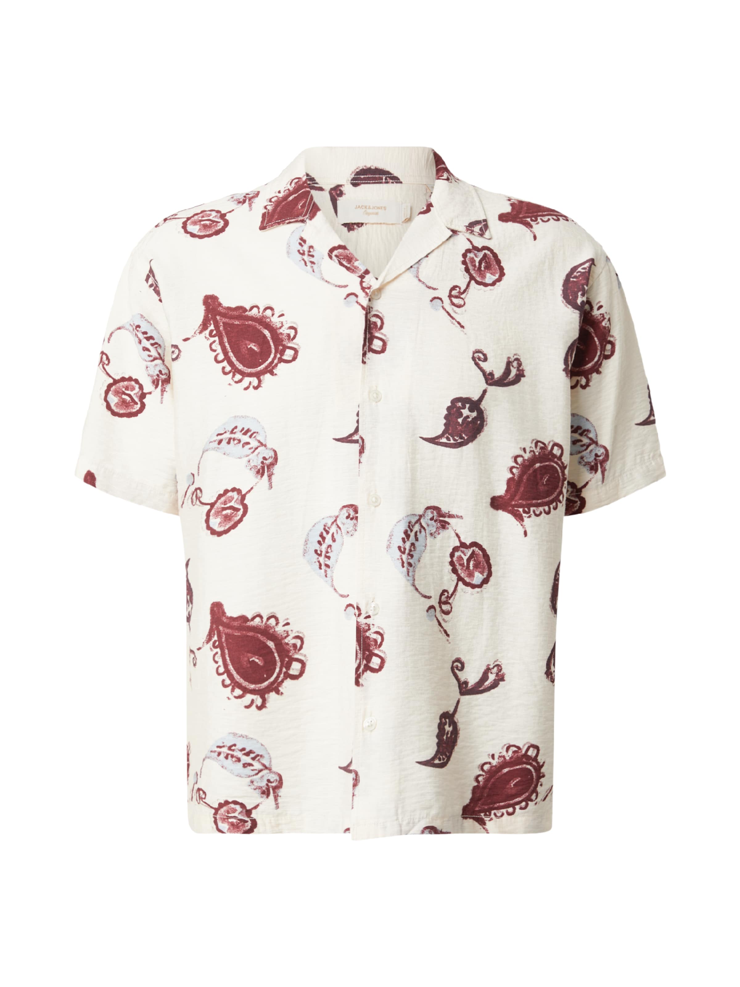 Comfort fit Camicia 'JORMAINE' di JACK & JONES in bianco: frontale