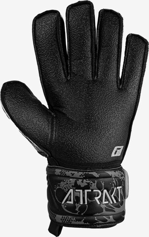 REUSCH Athletic Gloves in Black