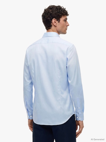 TOMMY HILFIGER Slim Fit Hemd in Blau