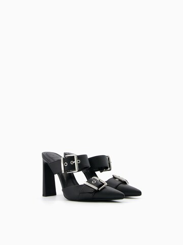 Bershka Mule in Black