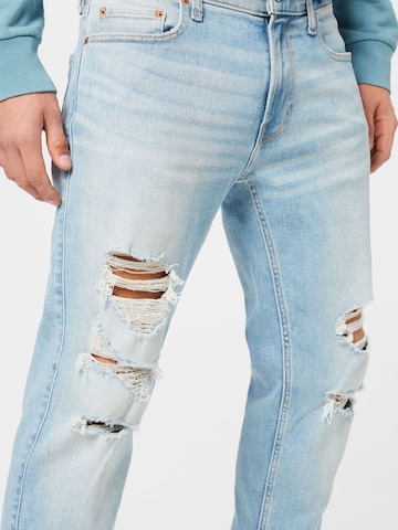 HOLLISTER Slimfit Jeans in Blau