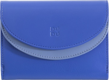 Portamonete 'RFID' di DuDu in blu: frontale