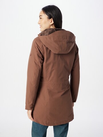 JACK WOLFSKIN Outdoorjacke 'MADISON AVENUE' in Braun