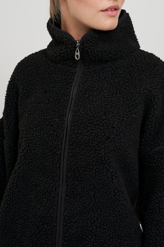 Oxmo Between-Seasons Coat 'TOVA' in Black