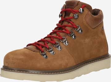 JACK & JONES - Botas con cordones 'JFWCHORLTON' en marrón: frente