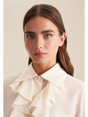 SEIDENSTICKER Bluse in Beige