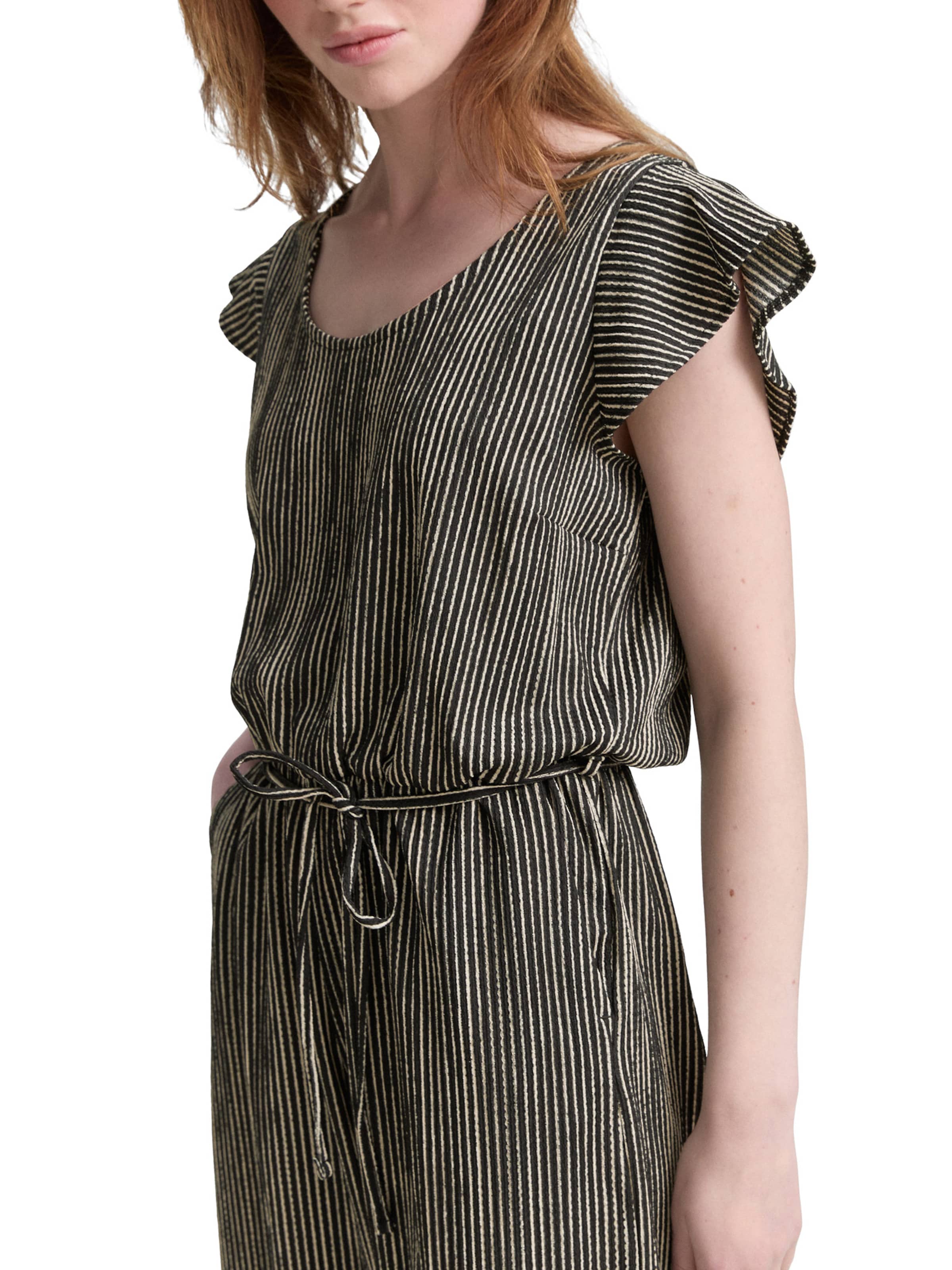 TOM TAILOR DENIM Гащеризон в черно