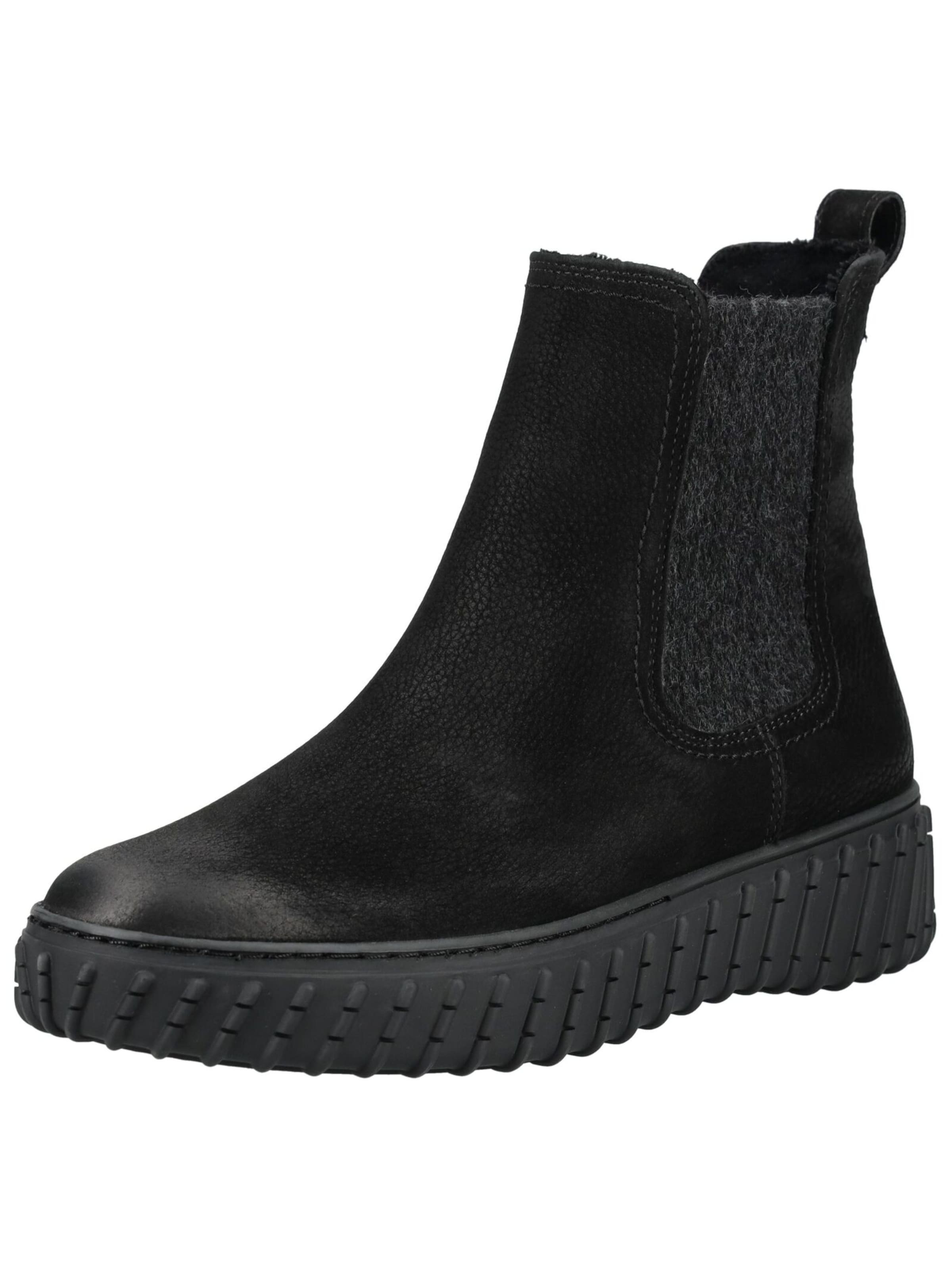 Paul Green Chelsea boots in Black: front
