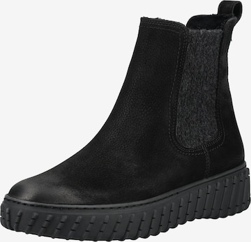 Paul Green Chelsea boots in Black: front