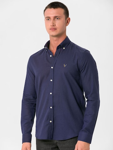 By Diess Collection Slim Fit Hemd 'Boleslao' in Blau