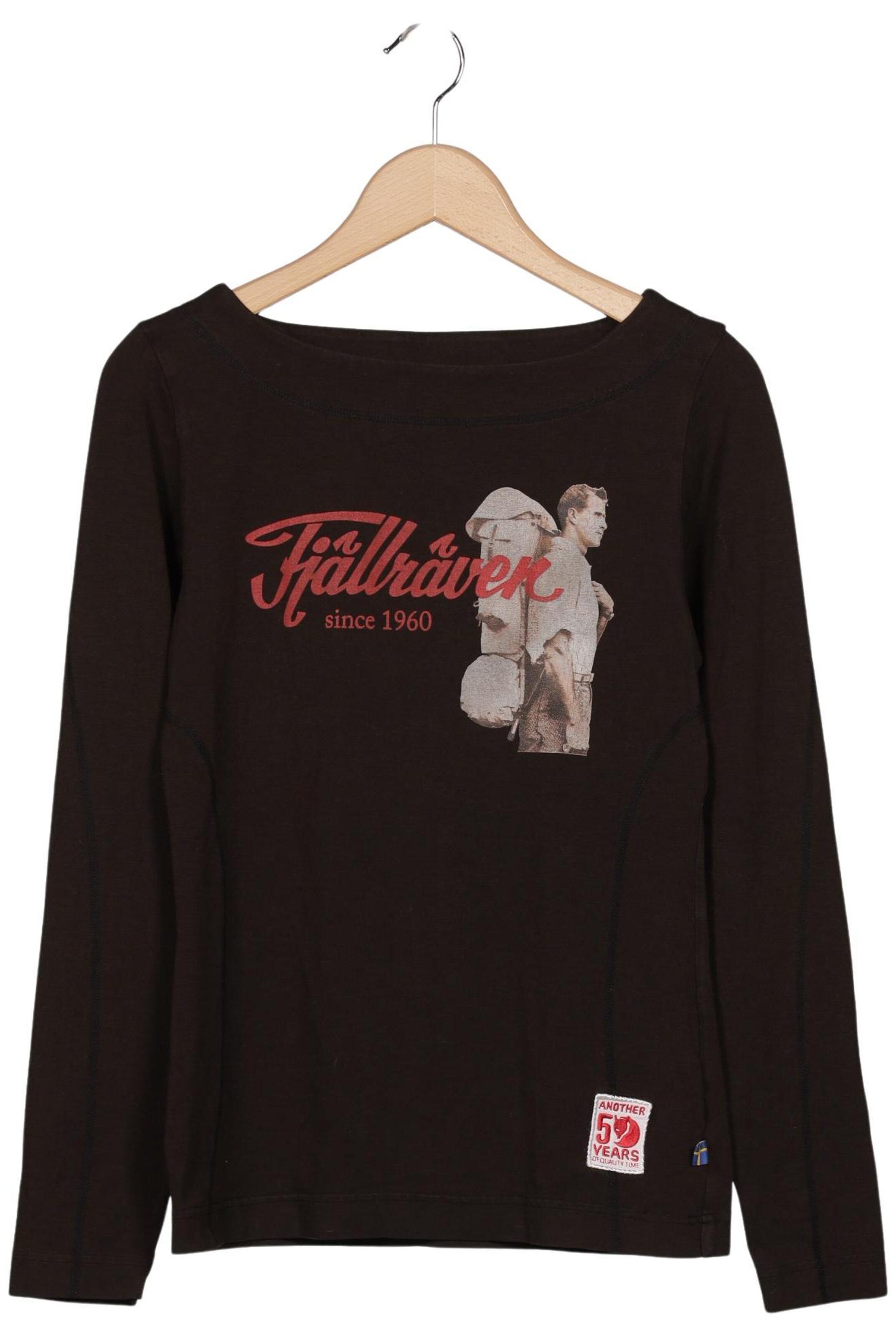Fjällräven Top & Shirt in S in Brown: front