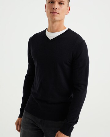 WE Fashion Pullover in Schwarz: predná strana