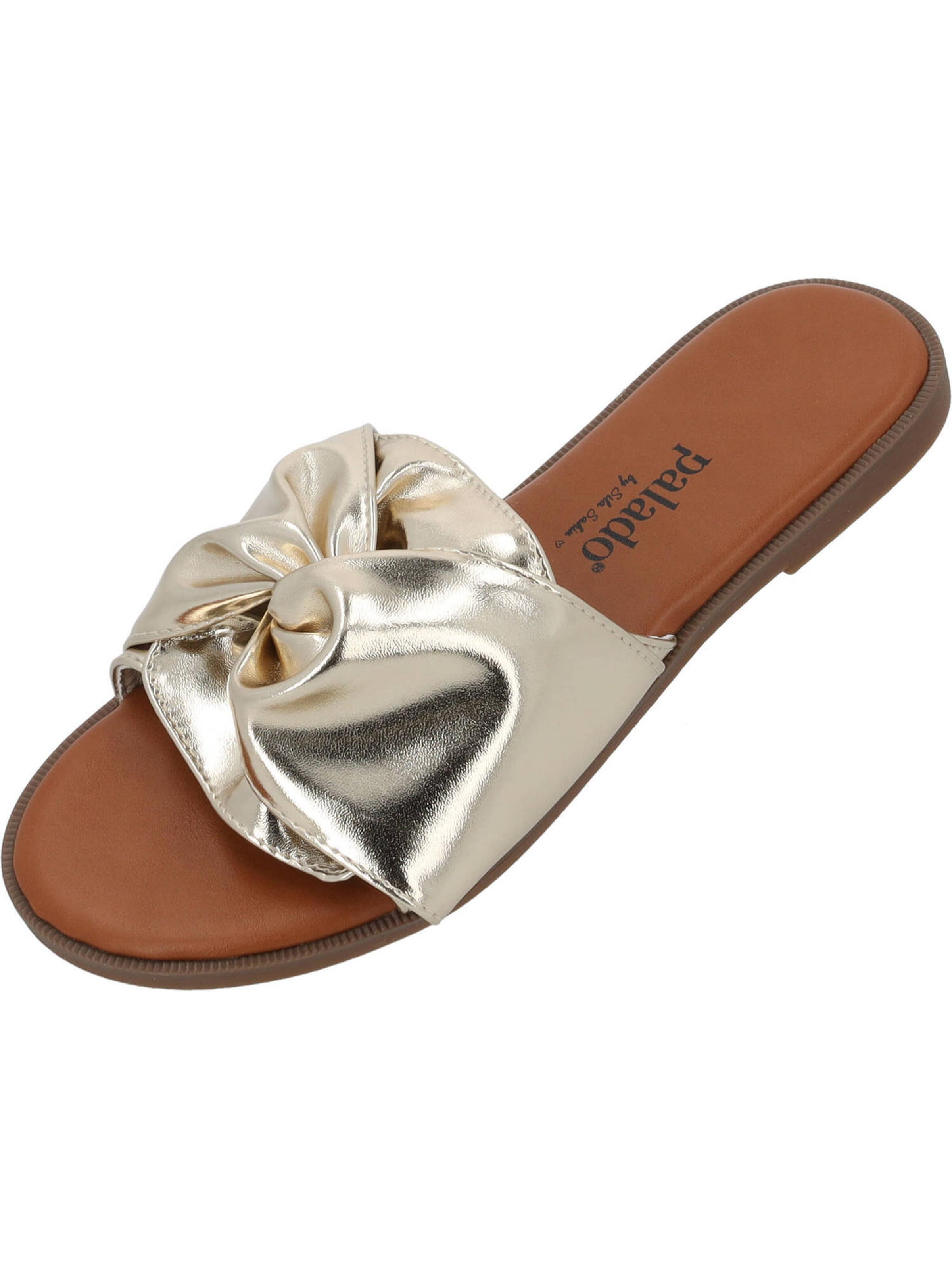 Mule 'Namar' Palado by Sila Sahin en or : devant