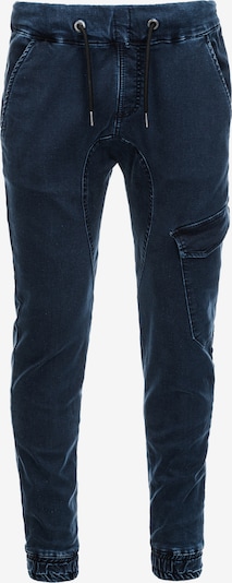 Ombre Cargojeans 'PADJ-0112' in de kleur Donkerblauw, Productweergave