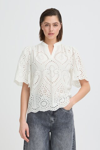 Pulz Blouse 'PZCilja' in White: front