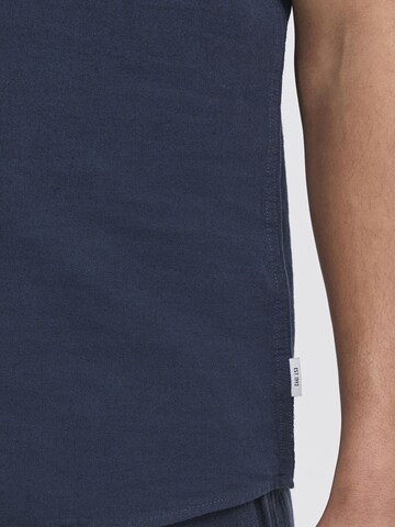 INDICODE JEANS - Ajuste regular Camisa 'Monk' en azul