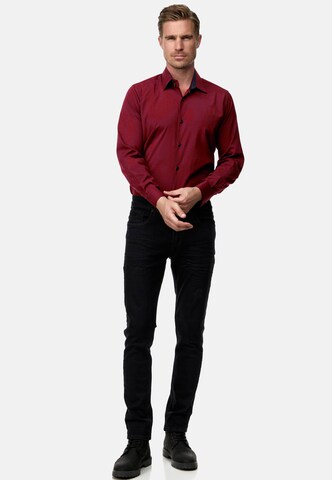 Rusty Neal Regular Fit Hemd in Rot