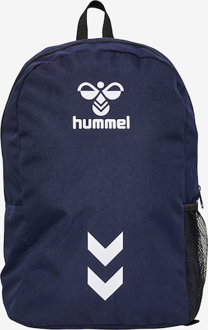 Hummel Sports backpack in Blue: front