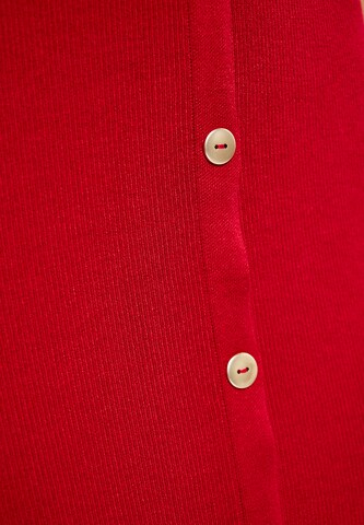 NAEMI Gebreide jurk in Rood